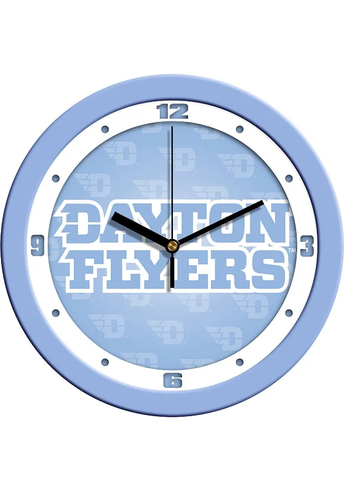 Dayton Flyers 11.5 Baby Blue Wall Clock