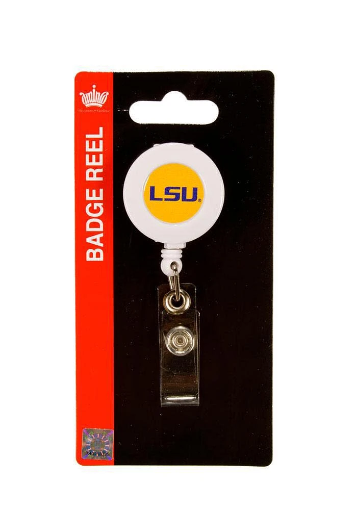 LSU Tigers Plastic Badge Holder