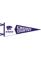 K-State Wildcats 12X30 Cross Country Pennant