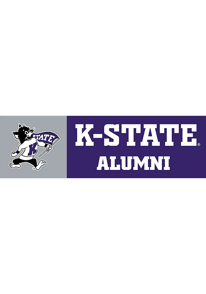 K-State Wildcats 12X36 Alumni Banner - Purple