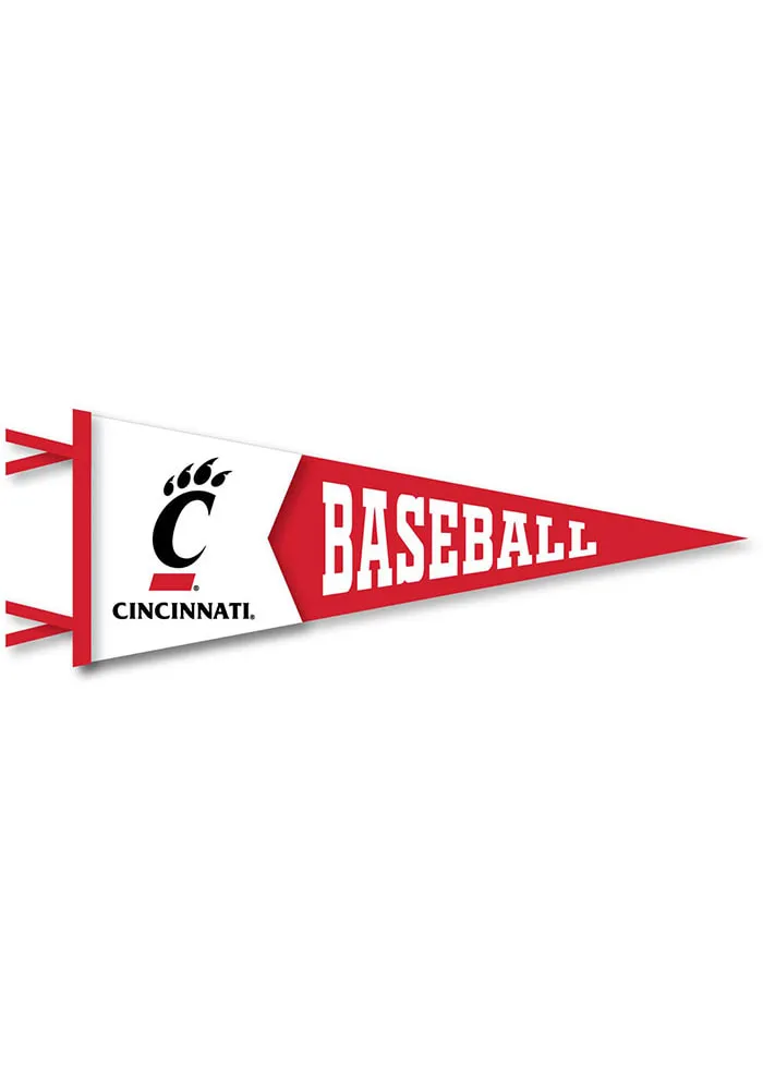 Cincinnati Bearcats Baseball Pennant