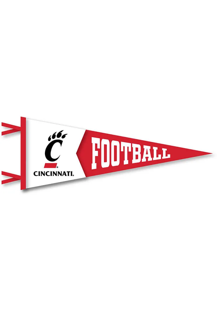 Cincinnati Bearcats Football Pennant