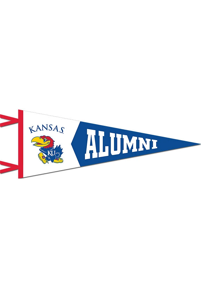 Kansas Jayhawks 12X30 Alumni Pennant - Blue