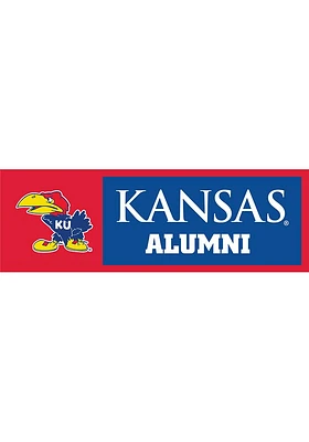 Kansas Jayhawks 12X36 Alumni Banner - Blue