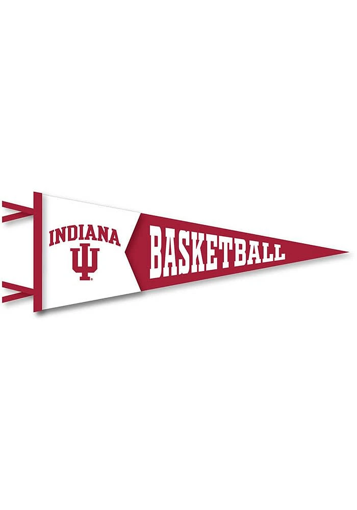 Indiana Hoosiers Basketball Pennant