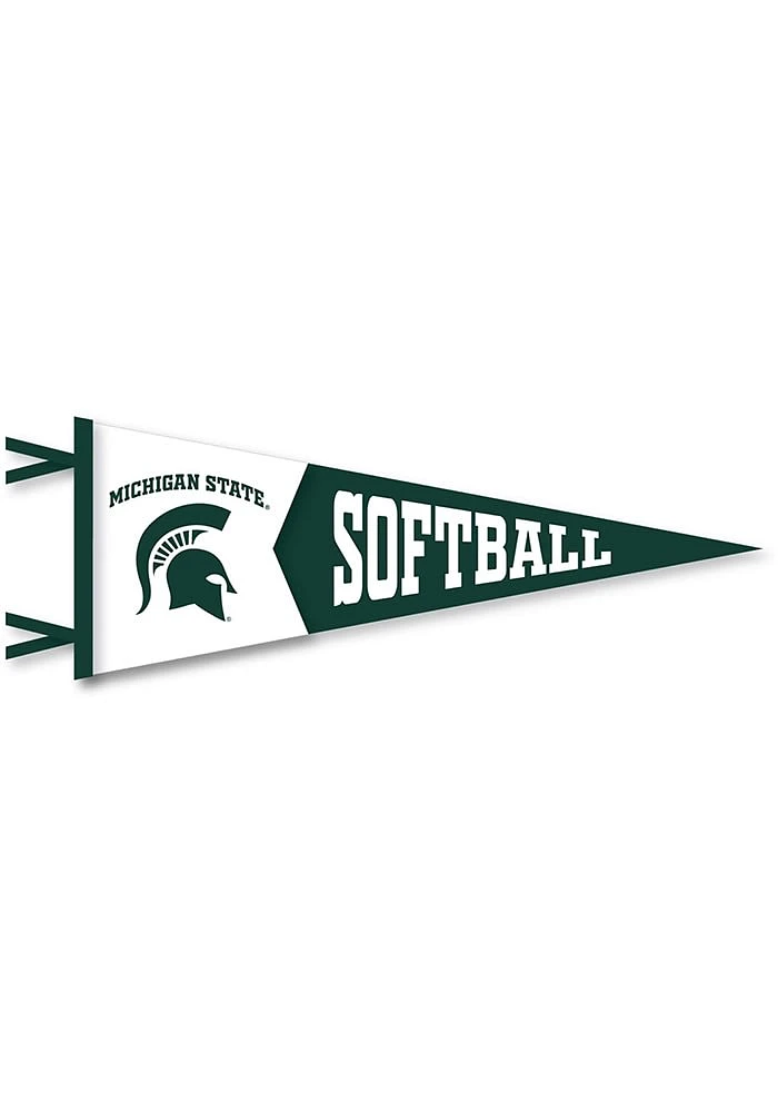 Michigan State Spartans Softball Pennant