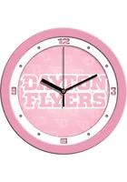 Dayton Flyers 11.5 Pink Wall Clock