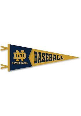 Notre Dame Fighting Irish Baseball Pennant