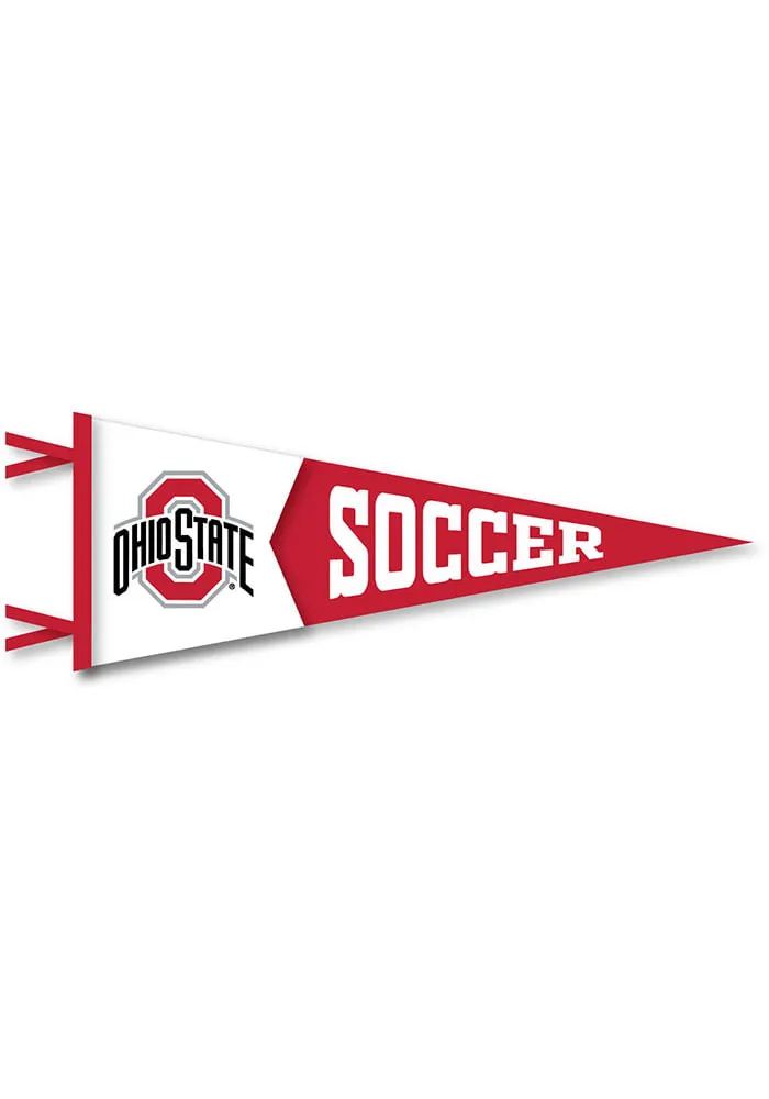 Ohio State Buckeyes Soccer Pennant
