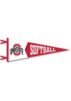Ohio State Buckeyes Softball Pennant