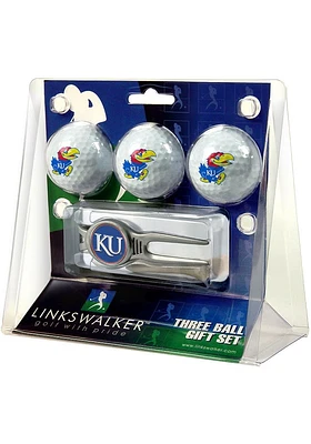 Kansas Jayhawks Kool Tool Gift Pack Golf Balls