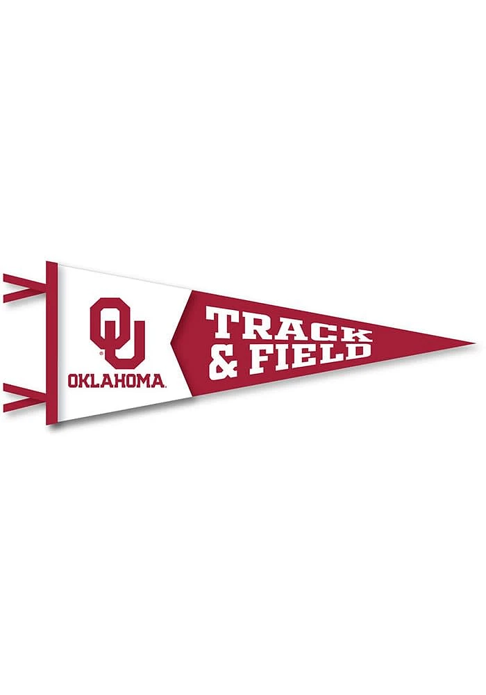 Oklahoma Sooners Track and Field Pennant