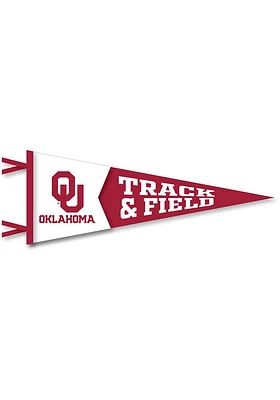 Oklahoma Sooners Track and Field Pennant