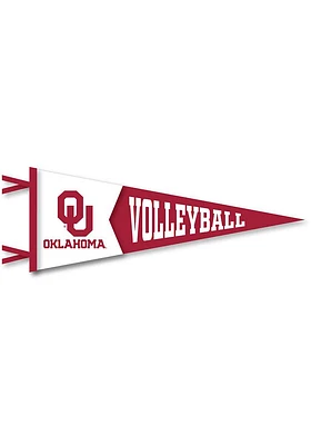 Oklahoma Sooners Volleyball Pennant