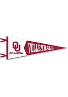 Oklahoma Sooners Volleyball Pennant