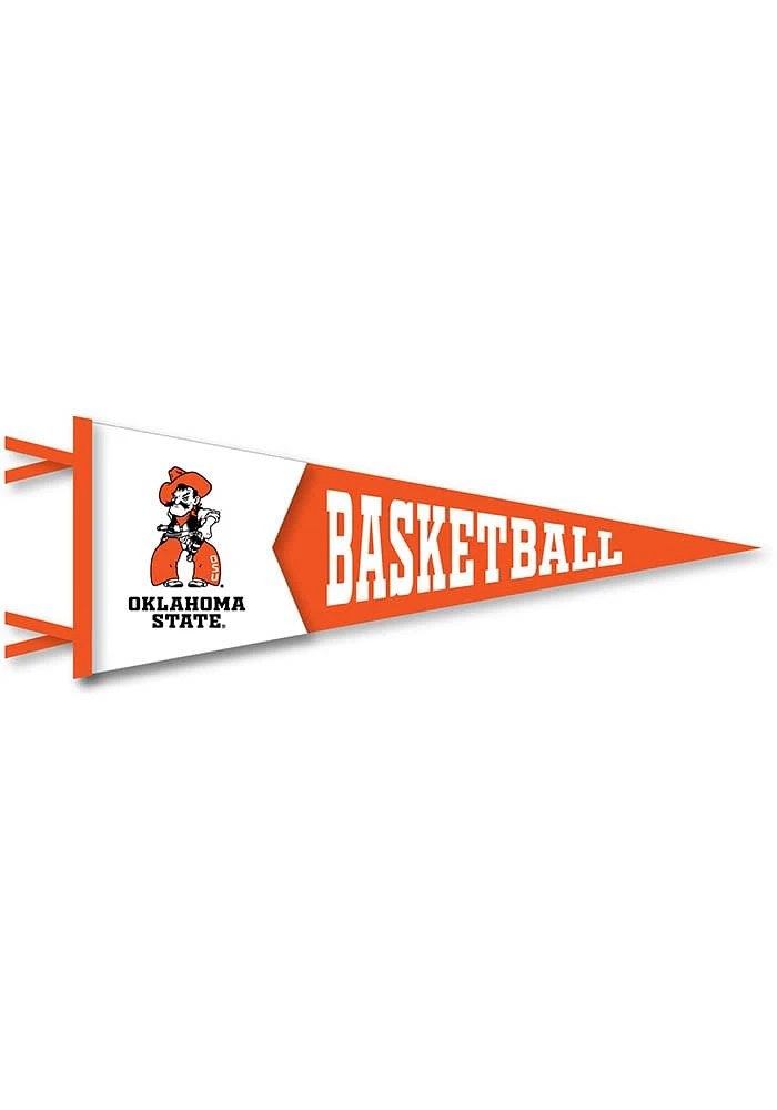 Oklahoma State Cowboys Basketball Pennant