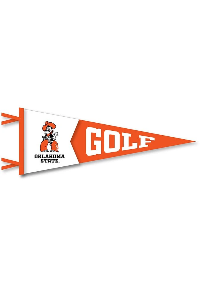 Oklahoma State Cowboys Golf Pennant