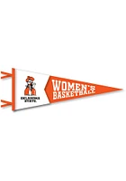 Oklahoma State Cowboys Womens Basketball Pennant