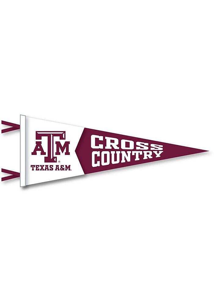 Texas A&M Aggies Cross Country Pennant