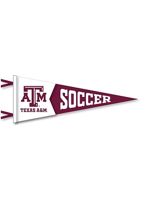 Texas A&M Aggies Soccer Pennant