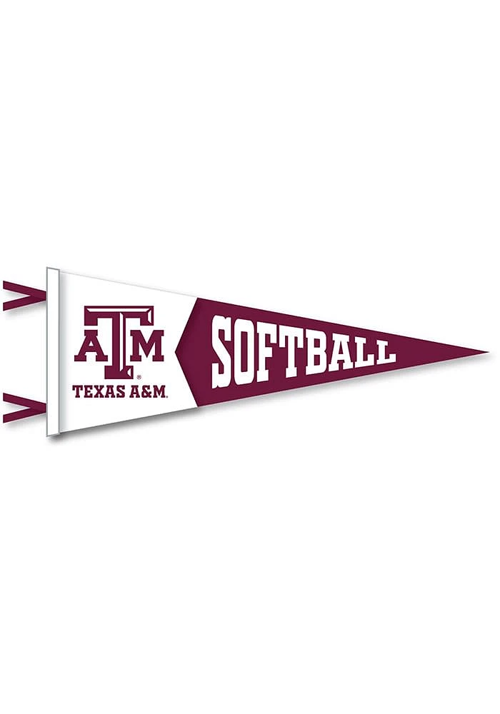 Texas A&M Aggies Softball Pennant