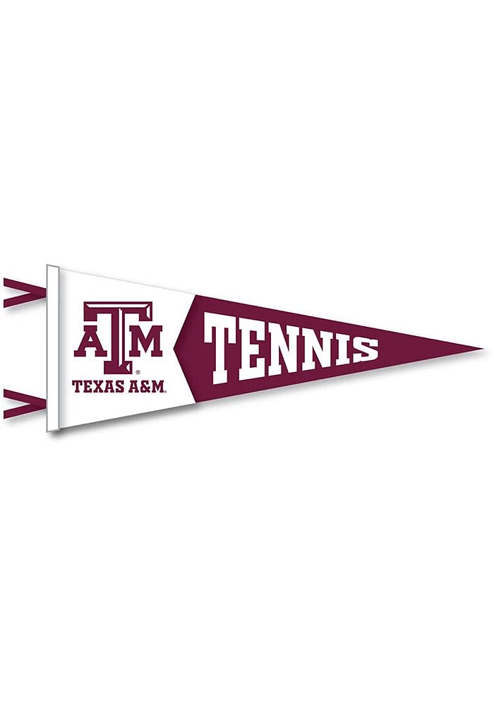 Texas A&M Aggies Tennis Pennant