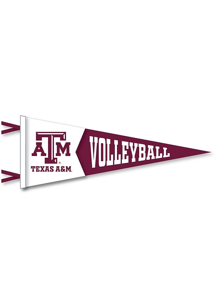 Texas A&M Aggies Volleyball Pennant
