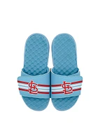 St Louis Cardinals Varsity Stripes Mens Slides