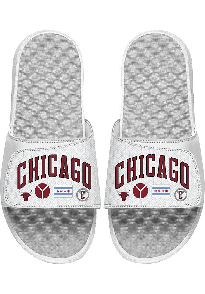 Chicago Bulls 23 City Edition Slide Sandals Mens Slides