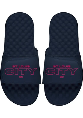 St Louis City SC iSlide Wordmark Mens Slides