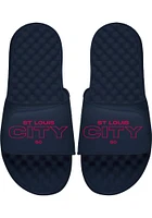 St Louis City SC iSlide Wordmark Mens Slides