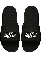 Oklahoma State Cowboys Black and White Mens Slides