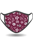 Texas A&M Aggies All Over Print Fan Mask