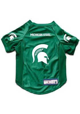 Michigan State Spartans Team Logo Pet Stretch Jersey