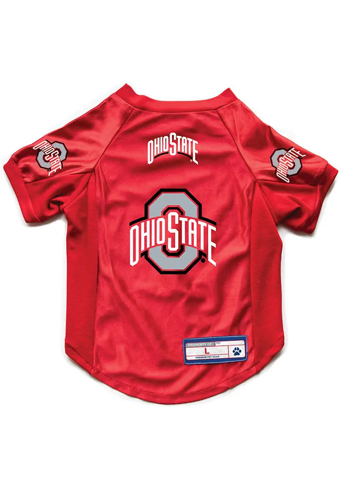 Ohio State Buckeyes Team Logo Pet Stretch Jersey