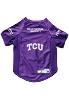TCU Horned Frogs Team Logo Pet Stretch Jersey