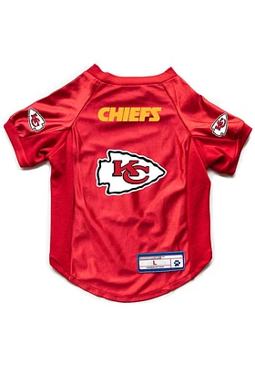 Kansas City Chiefs Team Logo Pet Stretch Jersey