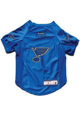 St Louis Blues Team Logo Pet Stretch Jersey