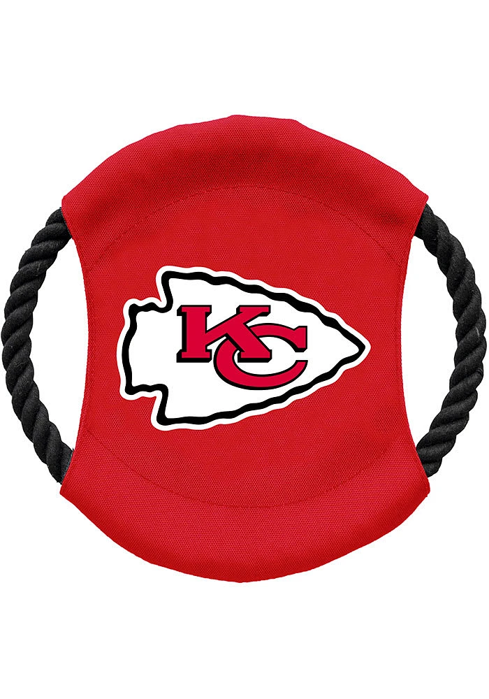 Kansas City Chiefs Flying Disc Pet Toy