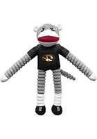 Missouri Tigers Sock Monkey Pet Toy
