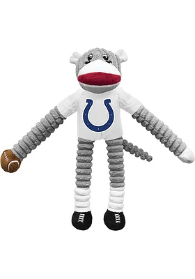 Indianapolis Colts Sock Monkey Pet Toy