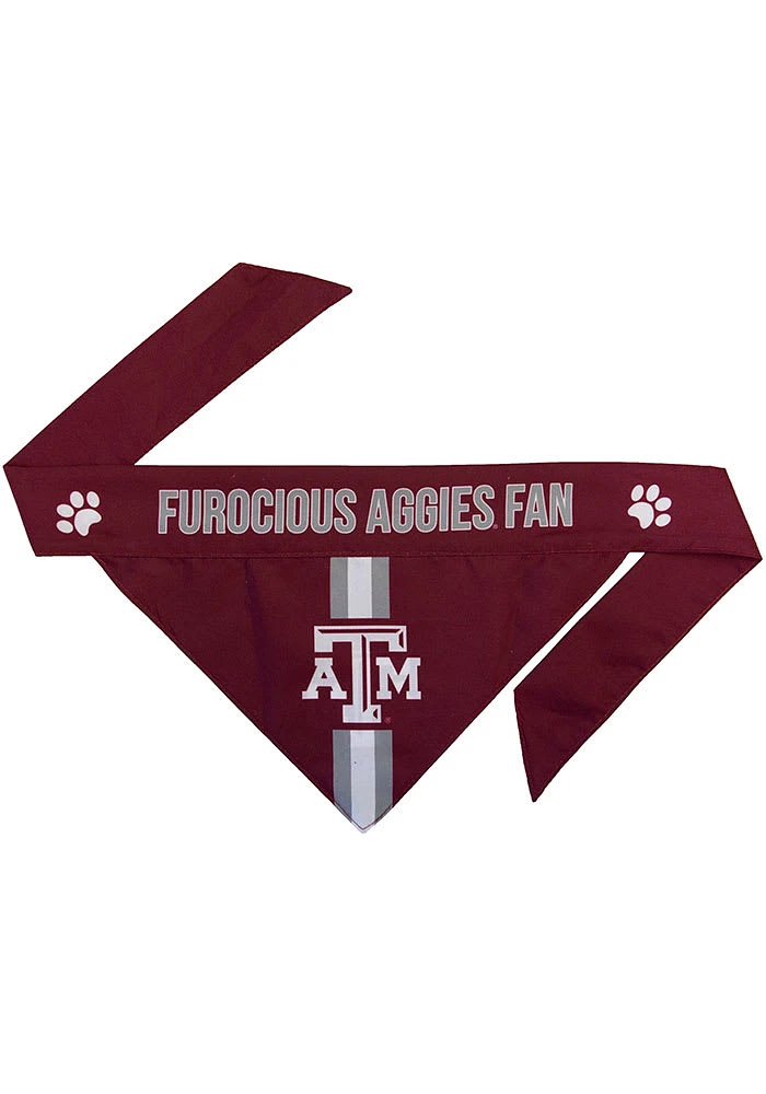 Texas A&M Aggies Reversible Pet Bandana