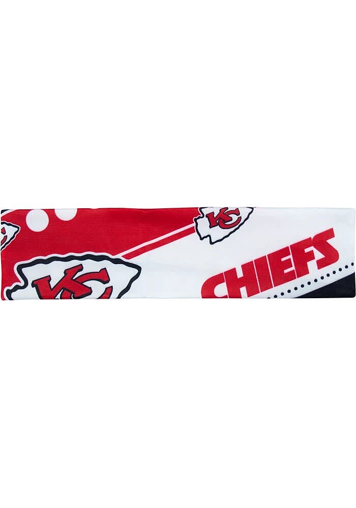 Kansas City Chiefs Stretch Patterned Womens Headband