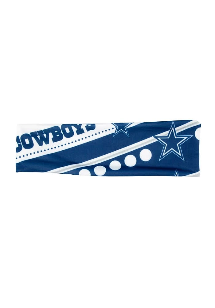 Dallas Cowboys Stretch Patterned Womens Headband