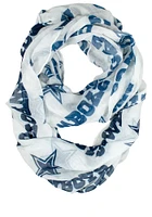 Dallas Cowboys Sheer Infinity Womens Scarf
