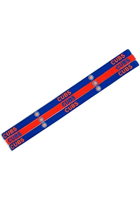 Chicago Cubs Elastic 3 Pack Womens Headband