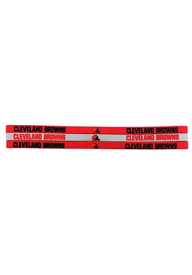Cleveland Browns Elastic 3 Pack Womens Headband