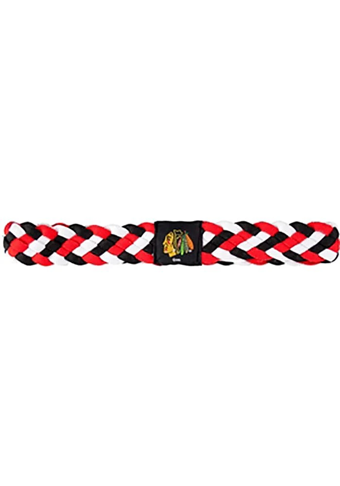 Chicago Blackhawks Braided Womens Headband