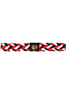 Chicago Blackhawks Braided Womens Headband