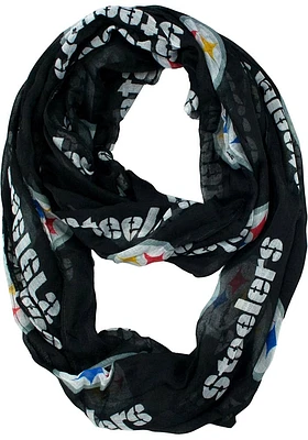 Pittsburgh Steelers Sheer Infinity Womens Scarf
